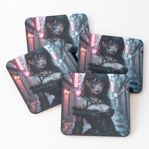 Item preview, Hot Goth Monster Girl Anime Woman Succubus Demon designed and sold by Your New Fixation.