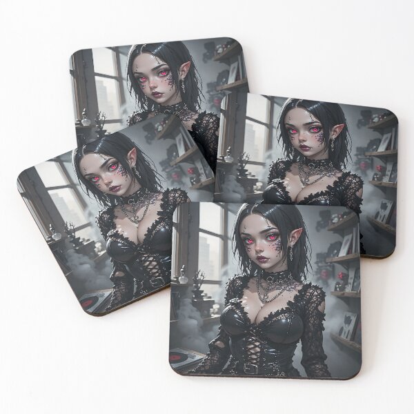 Item preview, Hot Goth Monster Girl Anime Woman Succubus Demon designed and sold by Your New Fixation.