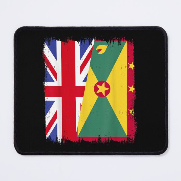Item preview, Grenada UK Grenada Half Flag designed and sold by goombi-creative.