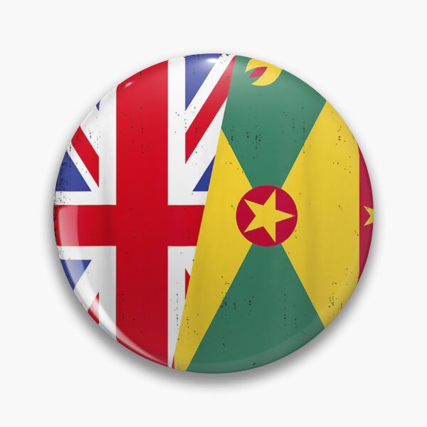 Item preview, Grenada UK Grenada Half Flag designed and sold by goombi-creative.