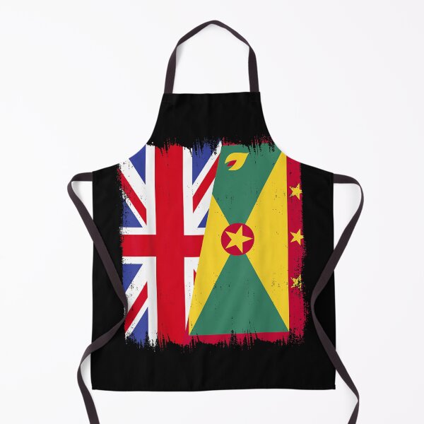 Item preview, Grenada UK Grenada Half Flag designed and sold by goombi-creative.