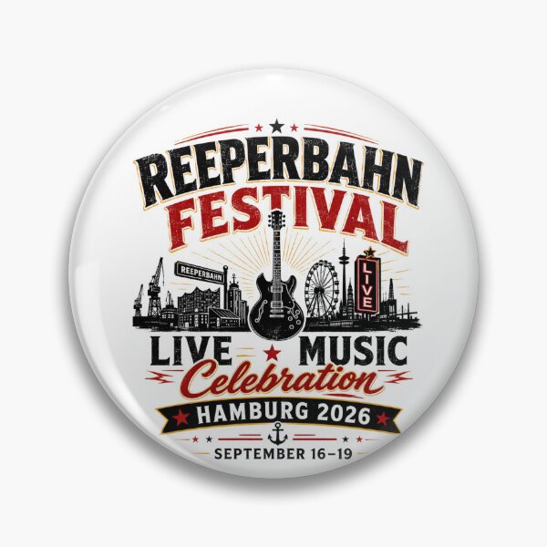 Item preview, Reeperbahn Festival Hamburg Live Music Celebration September designed and sold by IRON WINGS /USAF.