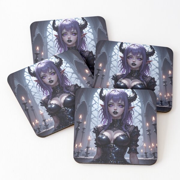 Item preview, Hot Goth Monster Girl Anime Woman Succubus Demon designed and sold by Your New Fixation.