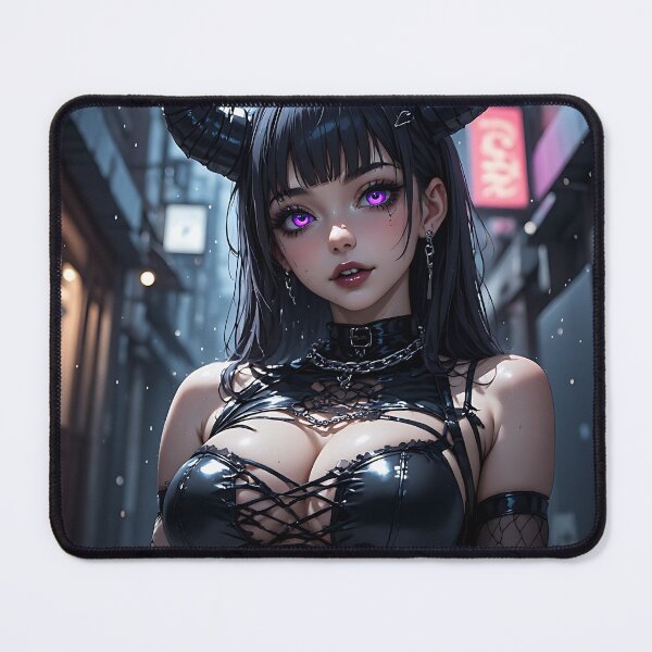 Item preview, Hot Goth Monster Girl Anime Woman Succubus Demon designed and sold by Your New Fixation.