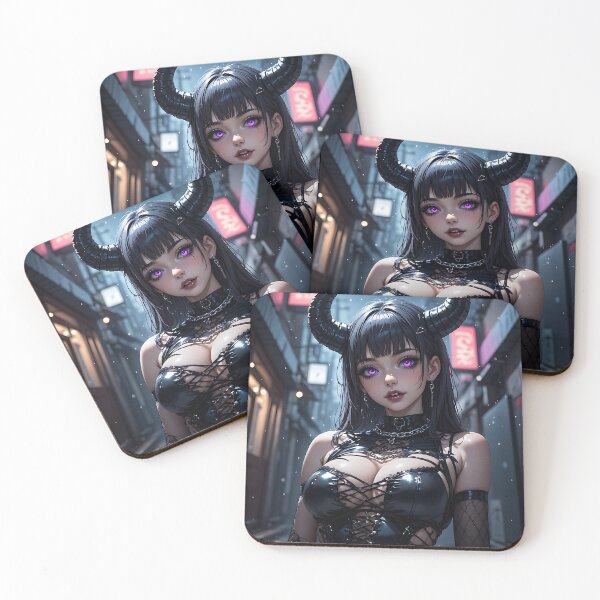 Item preview, Hot Goth Monster Girl Anime Woman Succubus Demon designed and sold by Your New Fixation.