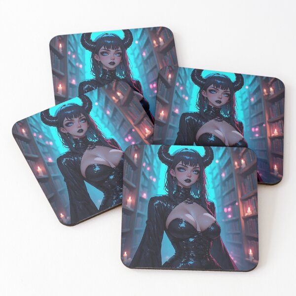 Item preview, Hot Goth Monster Girl Anime Woman Succubus Demon designed and sold by Your New Fixation.