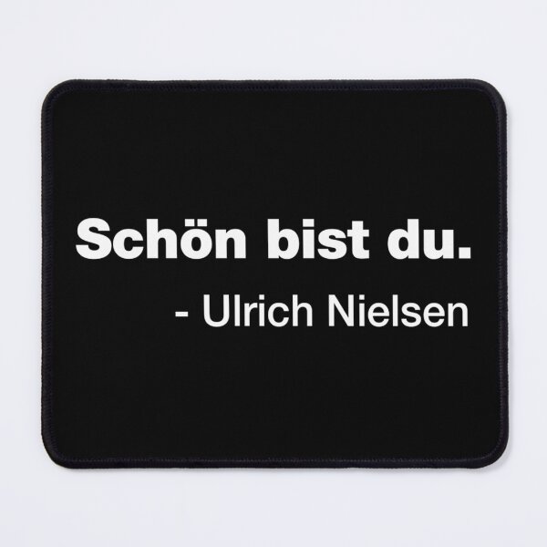 Item preview, German Text Quote In Clean White Sans Serif designed and sold by KristoferMills.