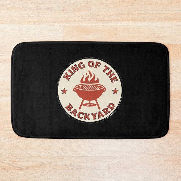 Item preview, King of the Backyard BBQ – Funny Grill Master designed and sold by LuloCreative.