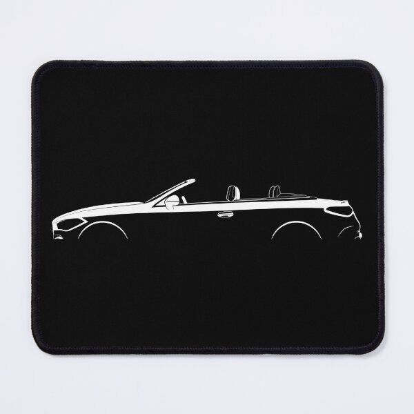 Item preview, CLE Cabriolet (A236) (White) designed and sold by Car Silhouettes.
