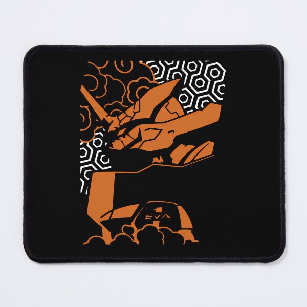 Item preview, Orange Mecha Robot Head Explosion Abstract Pattern designed and sold by Elena Roberts.