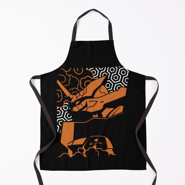 Item preview, Orange Mecha Robot Head Explosion Abstract Pattern designed and sold by Elena Roberts.