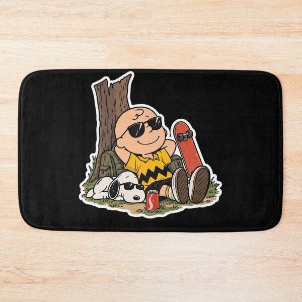 Item preview, Charlie Bronw Chilling With Snoopy designed and sold by RedaSouq.