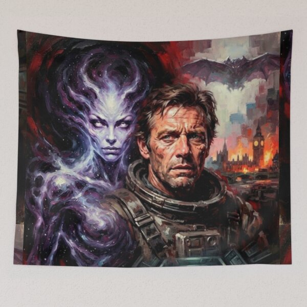 Item preview, Lifeforce Sci-Fi Horror Fine Art Tribute designed and sold by Art's Diner.