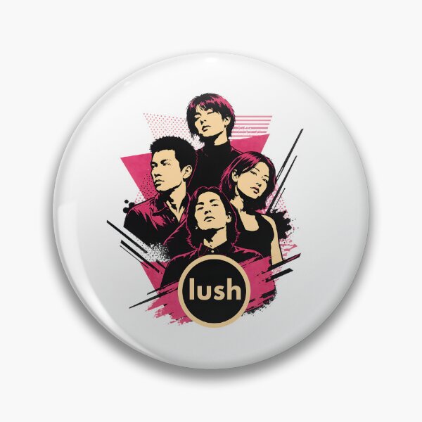 Item preview, Lush Band 90s Alternative Pop Art designed and sold by Love-bloock.