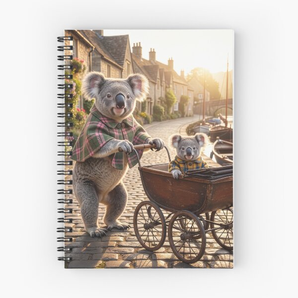 Item preview, Koala Mom Takes Junior for a Stroll designed and sold by Tridentulus.