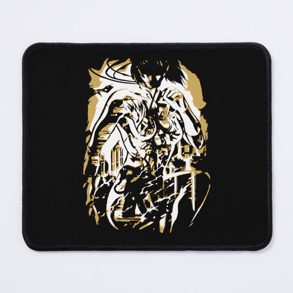 Item preview, Cyberpunk Hacker Action Characters Golden Silhouette Fight designed and sold by Elena Roberts.