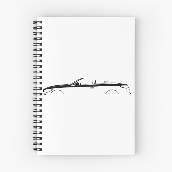 Item preview, CLE Cabriolet (A236) (Black) designed and sold by Car Silhouettes.