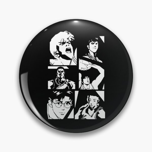Item preview, Basketball Team Players Faces Collage Black and White designed and sold by Elena Roberts.