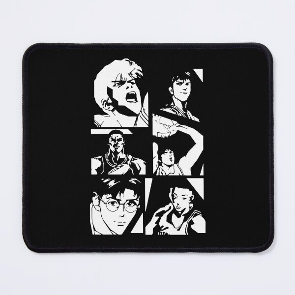 Item preview, Basketball Team Players Faces Collage Black and White designed and sold by Elena Roberts.