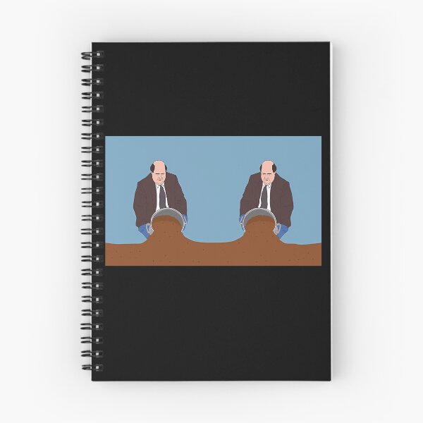 Item preview, Symmetrical Twin Illustration Of Man Spilling Brown Food On Floor designed and sold by KristoferMills.
