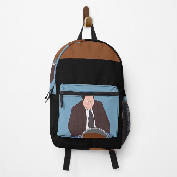 Item preview, Symmetrical Twin Illustration Of Man Spilling Brown Food On Floor designed and sold by KristoferMills.