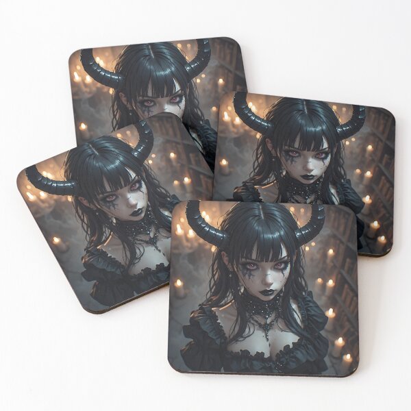 Item preview, Hot Goth Monster Girl Anime Woman Succubus Demon designed and sold by Your New Fixation.