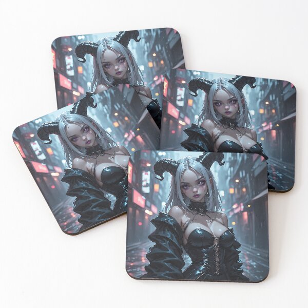 Item preview, Hot Goth Monster Girl Anime Woman Succubus Demon designed and sold by Your New Fixation.