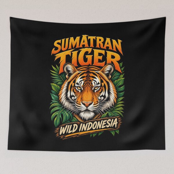 Item preview, Sumatran Tiger Wild Indonesia designed and sold by Ahsacom.