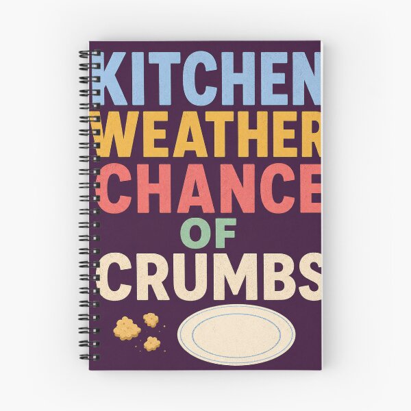 Item preview, Kitchen Weather Chance Of Crumbs designed and sold by aihrgdesign.
