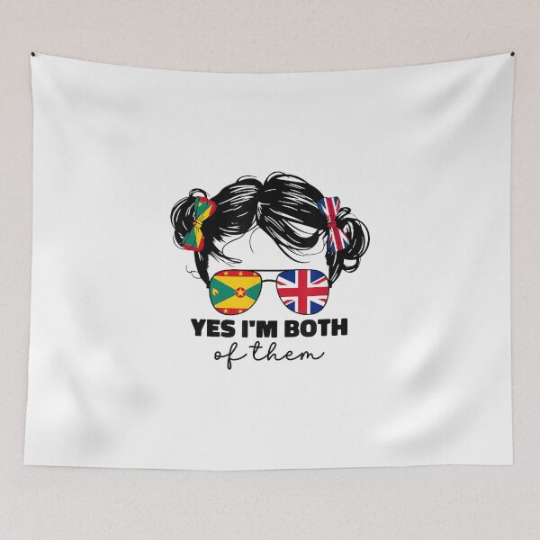 Item preview, Grenada Half Britain And Grenadian designed and sold by goombi-creative.