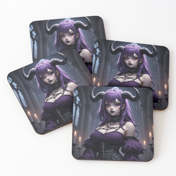 Item preview, Hot Goth Monster Girl Anime Woman Succubus Demon designed and sold by Your New Fixation.