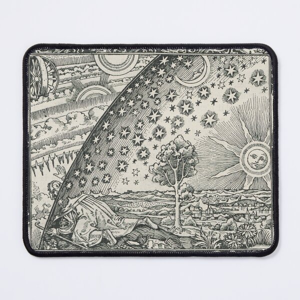 Item preview, The Flammarion - Flammarion Engraving Vintage Celestial Illustration for Philosophy & Astronomy Lovers designed and sold by RickE.