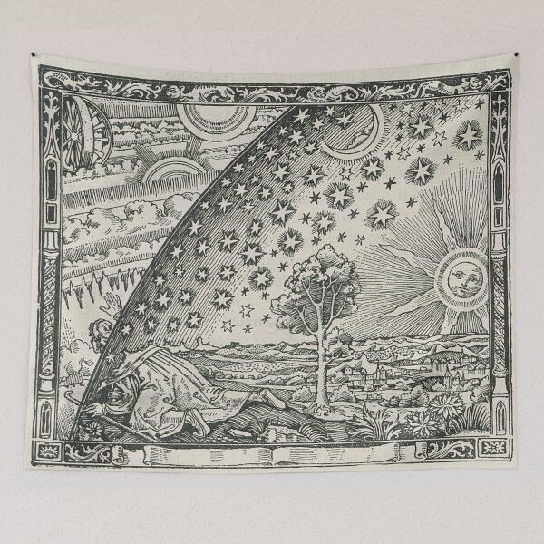 Item preview, The Flammarion - Flammarion Engraving Vintage Celestial Illustration for Philosophy & Astronomy Lovers designed and sold by RickE.