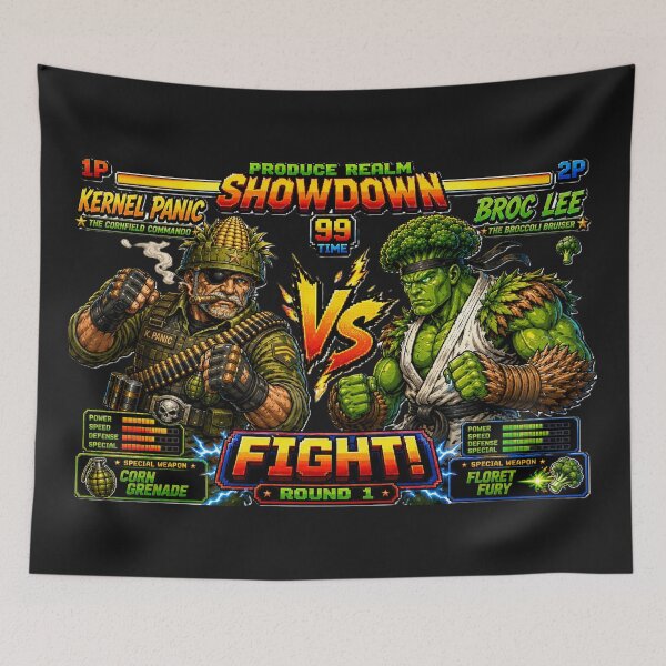 Item preview, Produce Noir - Panic VS Lee designed and sold by Fort Chiswell Trading Company.