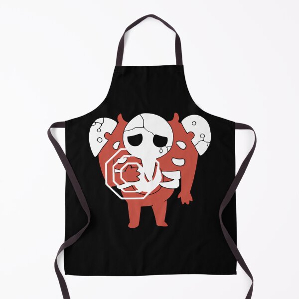 Item preview, Sad Mecha Creature Heart Shape Symbol Red White designed and sold by Daddy0123.