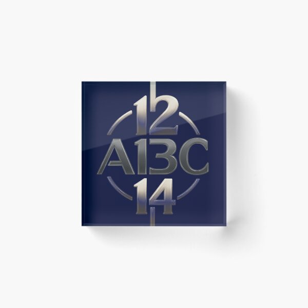 Item preview, Neon 12 ABC 14 Futuristic Typography – Colorful Retro Tech Design designed and sold by FatmaAhmed90.