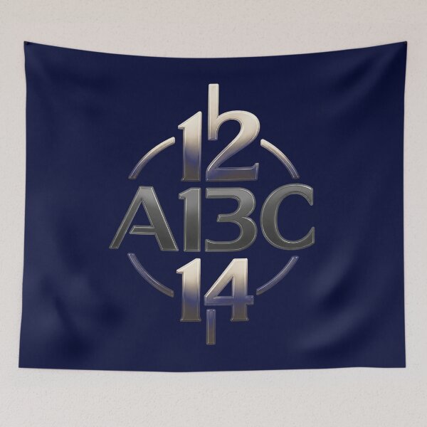 Item preview, Neon 12 ABC 14 Futuristic Typography – Colorful Retro Tech Design designed and sold by FatmaAhmed90.