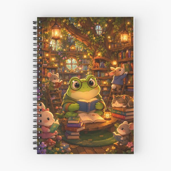 Item preview, Enchanted Frog Library Adventure designed and sold by Herodestroyer.