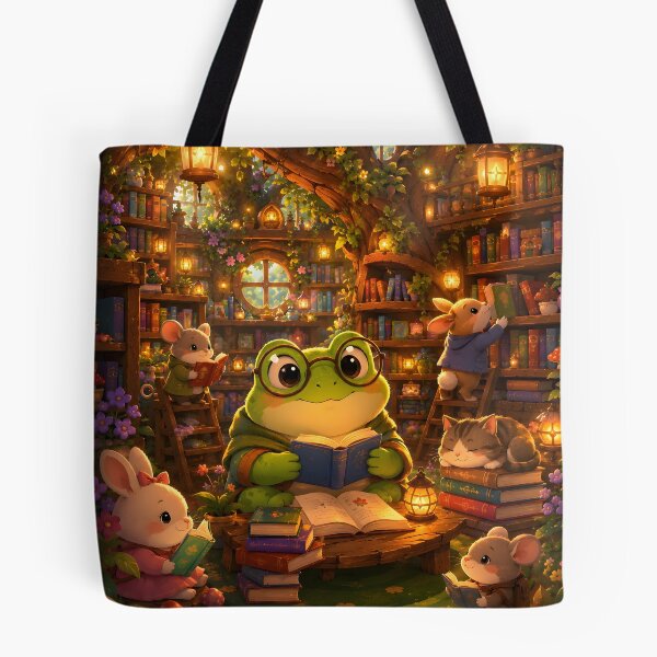 Item preview, Enchanted Frog Library Adventure designed and sold by Herodestroyer.