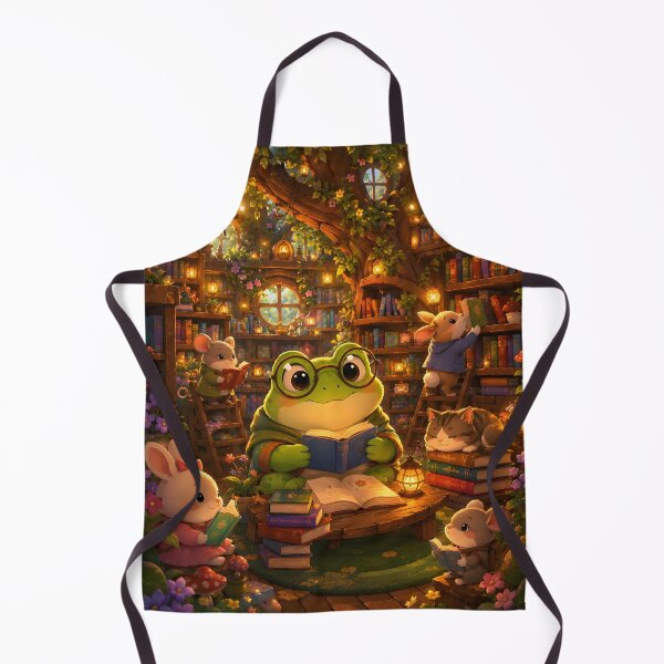Item preview, Enchanted Frog Library Adventure designed and sold by Herodestroyer.
