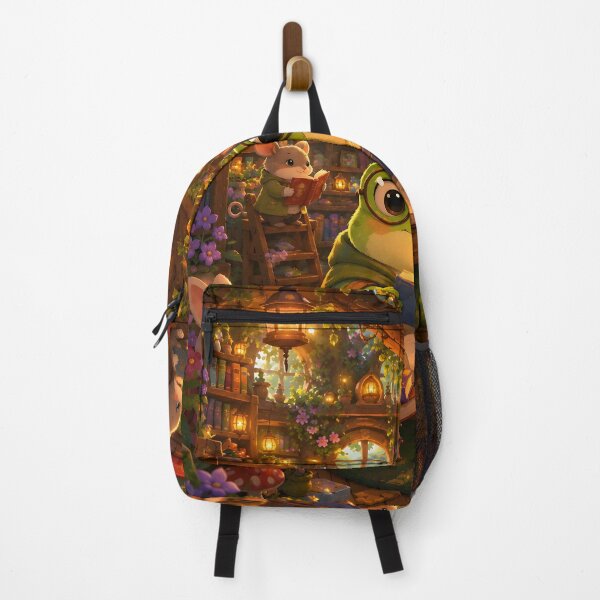 Item preview, Enchanted Frog Library Adventure designed and sold by Herodestroyer.
