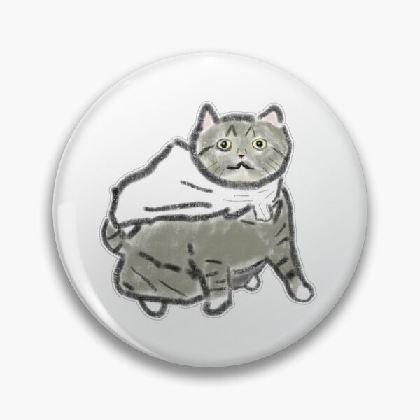 Item preview, Tabby Grey Cat White Cape Pencil Drawing designed and sold by raun.draw.