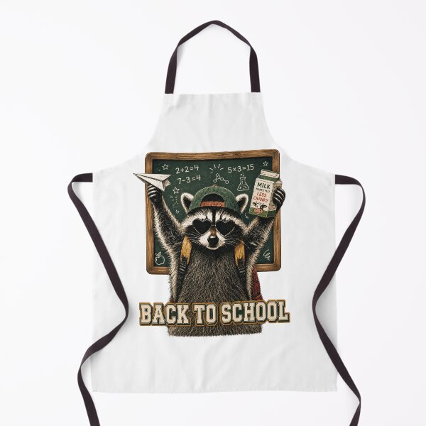 Item preview, Funny Raccoon Back To School Milk Makes You Less Cranky Vintage designed and sold by Unique personality⭐⭐⭐⭐⭐.