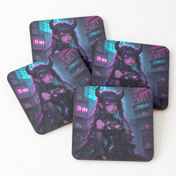 Item preview, Hot Goth Monster Girl Anime Woman Succubus Demon designed and sold by Your New Fixation.