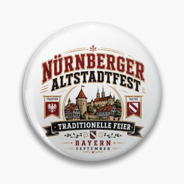 Item preview, Nuremberg Old Town Festival Traditional Celebration Germany designed and sold by IRON WINGS /USAF.