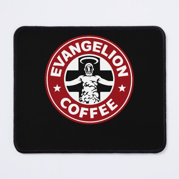 Item preview, Coffee Angel Symbol Red White Circle Badge designed and sold by Daddy0123.