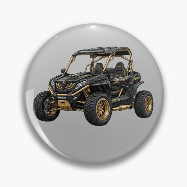 Item preview, CFMOTO ZForce Gold Edition Black Gold Off-Road UTV Graphic designed and sold by Motorline44.
