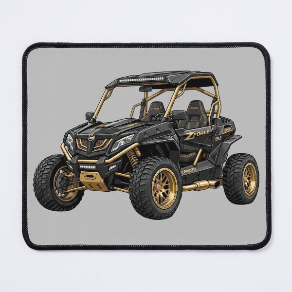 Item preview, CFMOTO ZForce Gold Edition Black Gold Off-Road UTV Graphic designed and sold by Motorline44.