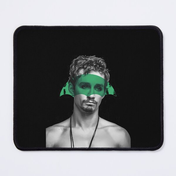 Item preview, Shirtless Man Green Umbrella designed and sold by TedMurray.