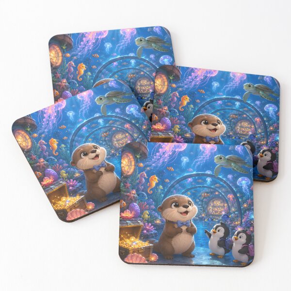 Item preview, Magical Otter Ocean Adventure designed and sold by Herodestroyer.
